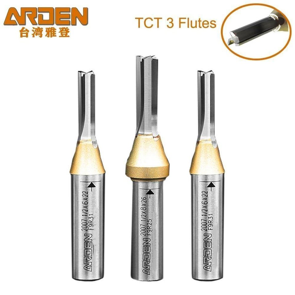 

Vsharp ARDEN TCT 3-зубая фреза для дерева