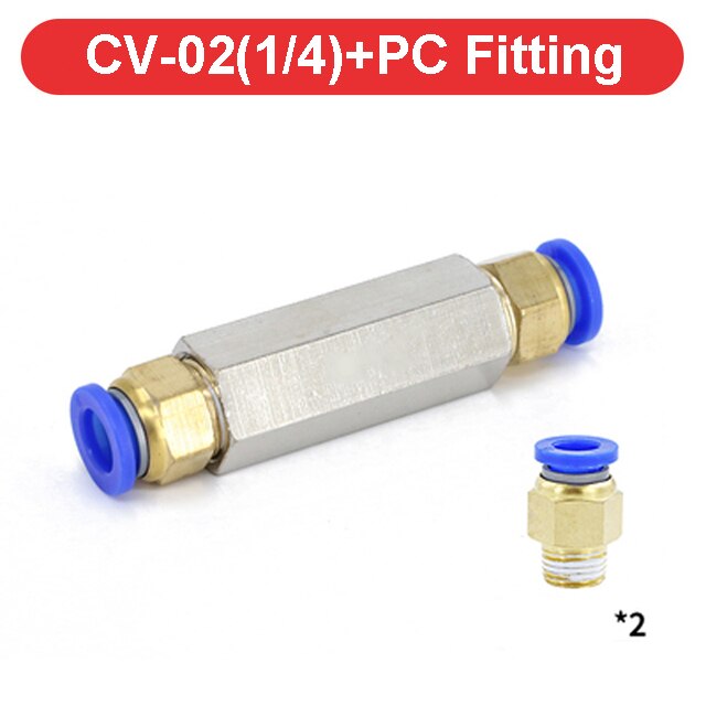 

Латунные обратные клапаны 1/8", 1/4", 3/8", 1/2"