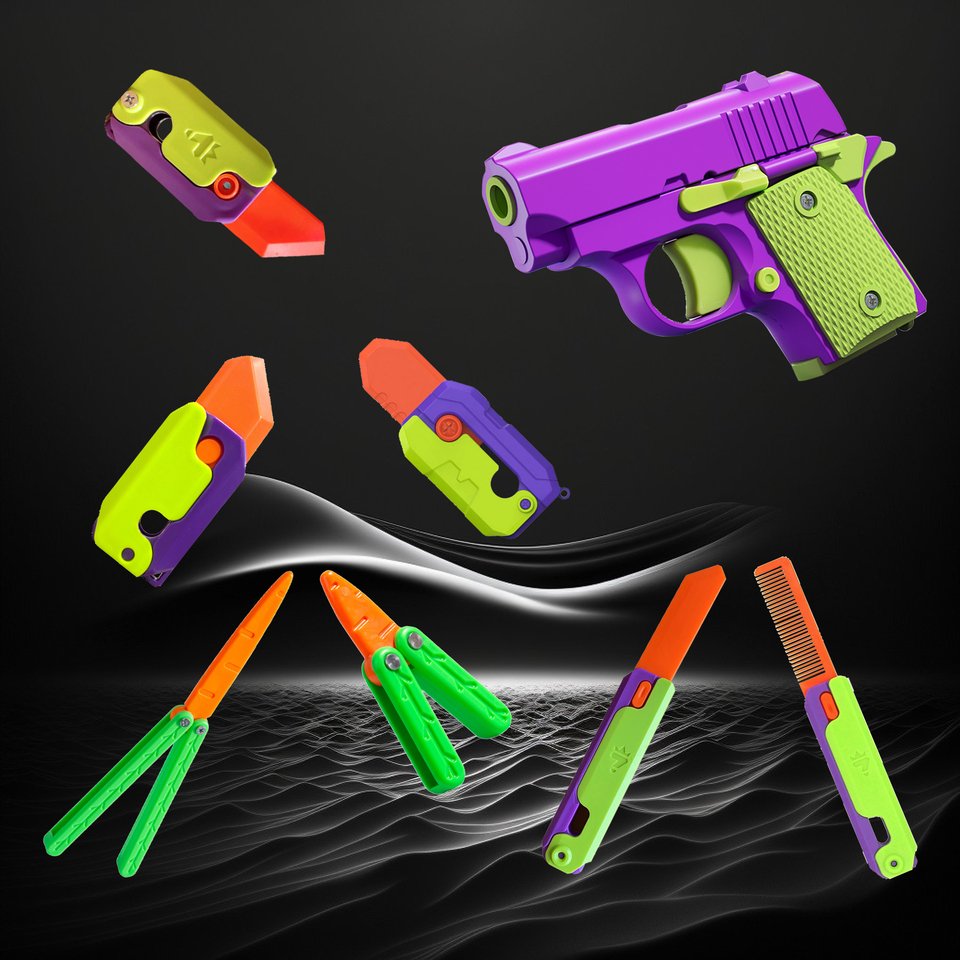 

3D гравитационный нож с морковью