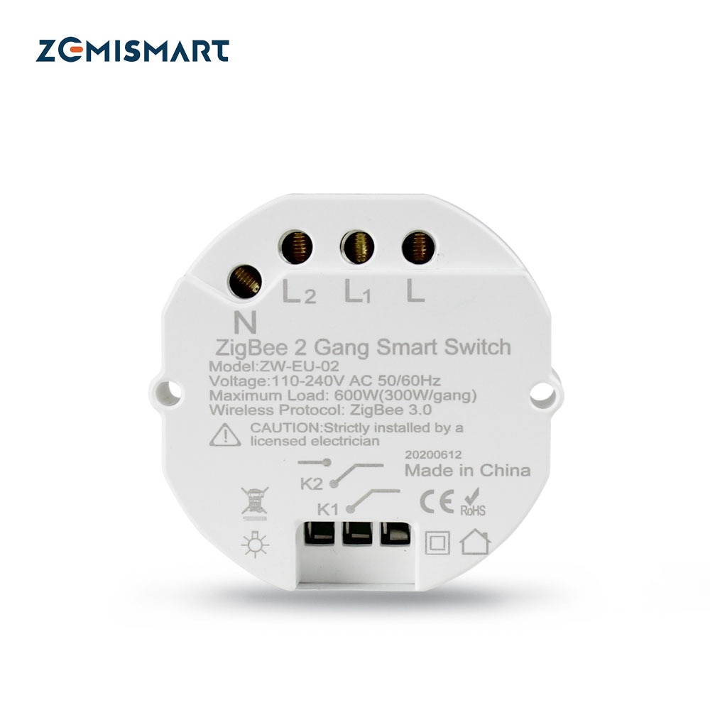 

Zigbee 3,0 Wi-Fi переключатель DIY умный светильник мини-выключатель модуль работает с Tuya SmartThings Alexa Echo Google Home 1/2 Way