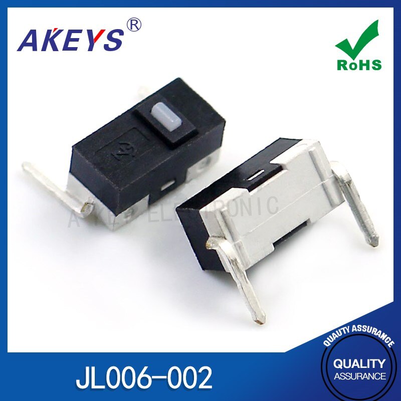 

Jl006/7-002 двухножная изогнутая лапка маленькая мышь микро-переключатель Стандартный боковой штекер для ног Горизонтальное нажатие