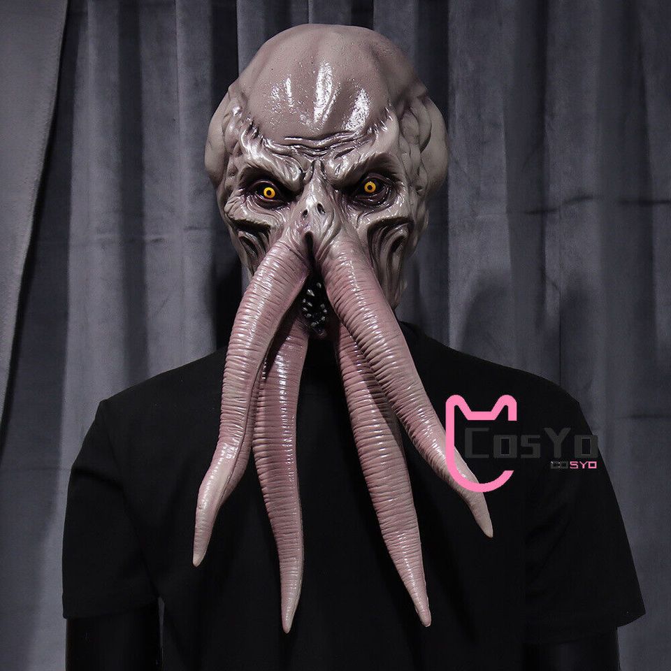 

Baldur's 3 Lllithid Mind Flayer маска из латекса