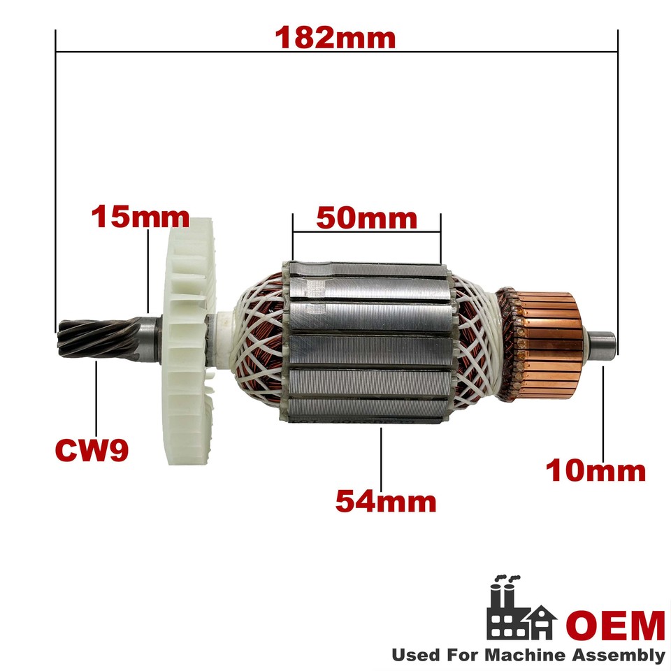 

Ротор якоря для торцовой пилы Makita LS1040 LS1030N LS1040F LH1040