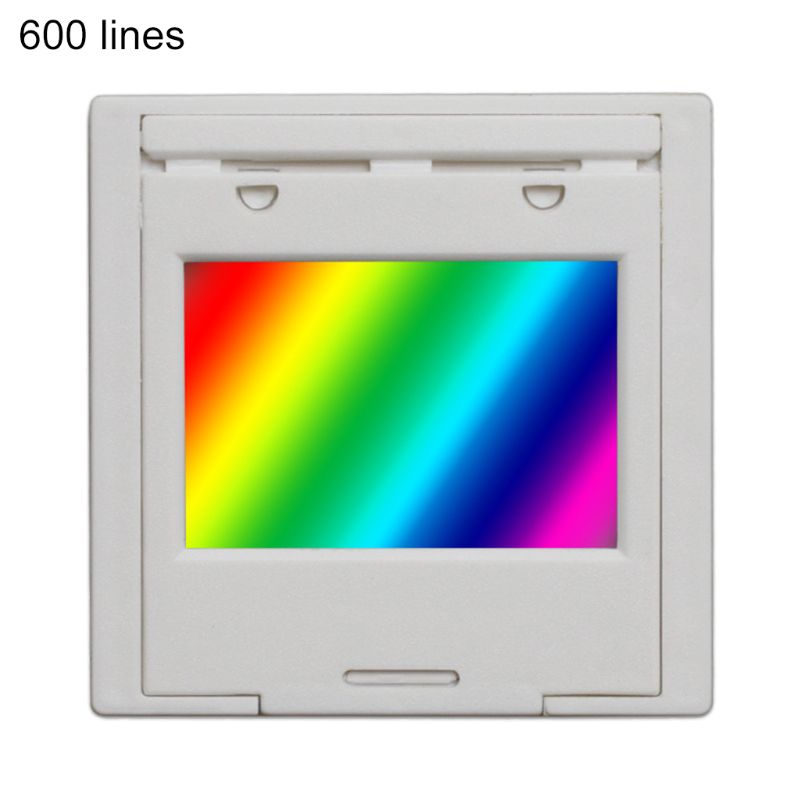 

Дифракционная решетка OOTDTY 50/100/300/600 линий 50x50 мм