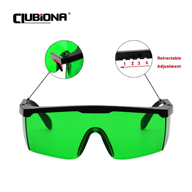 

CLUBIONA GL01 зелёные увеличивающие очки для лазерных уровней