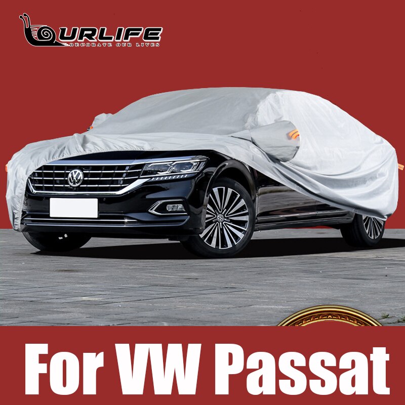 

Полные автомобильные чехлы для VW Volkswagen Passat B6 B7 B8, уличная защита от снега, Солнцезащитный Пылезащитный Водонепроницаемый чехол из ткани Оксфорд, аксессуары