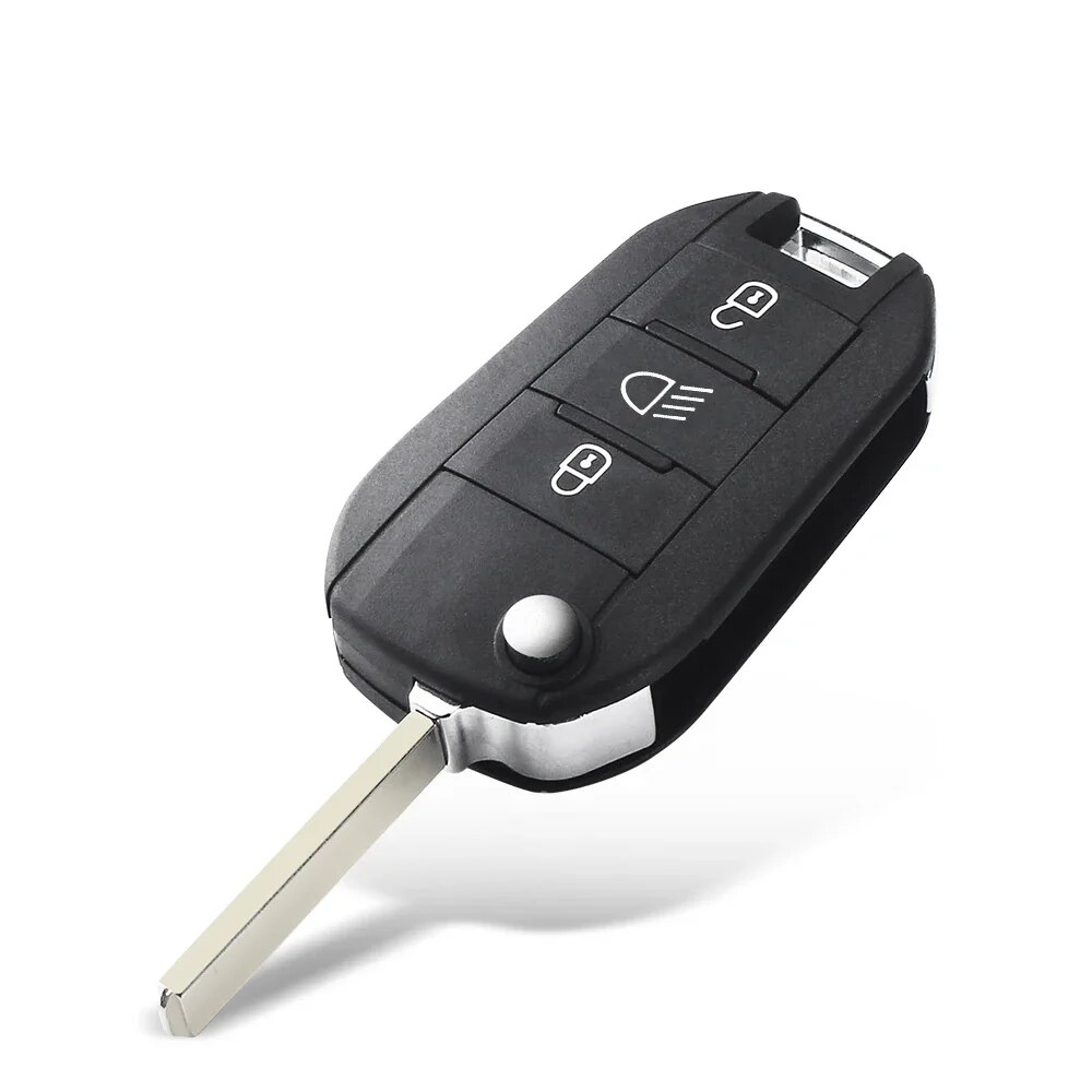 

Дистанционный Автомобильный ключ KEYYOU HU83 VA2 для Peugeot 508 208 2008 308 3008 Citroen C3 C4 C4L Elysee, 3 кнопки, корпус автомобильного ключа