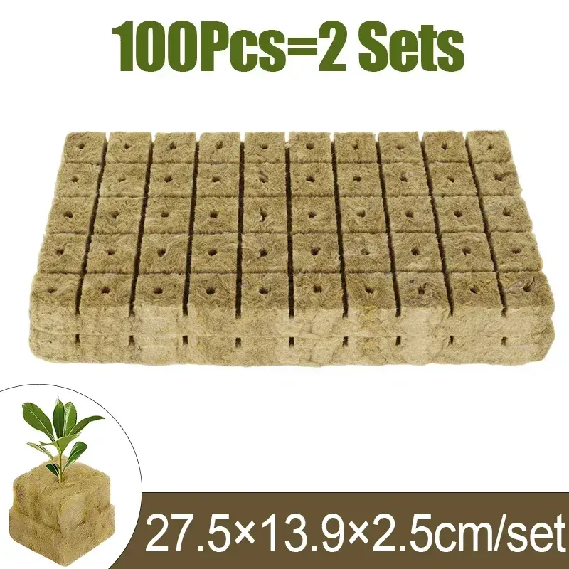 

Кубики для рассады из роквола 50/100 шт