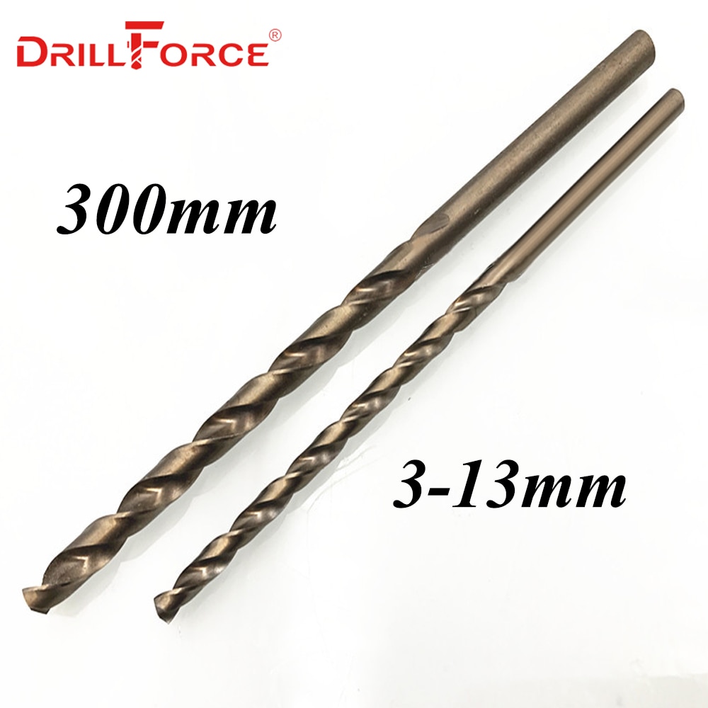 

Drillforce Спиральные сверла для металла 3-13 мм