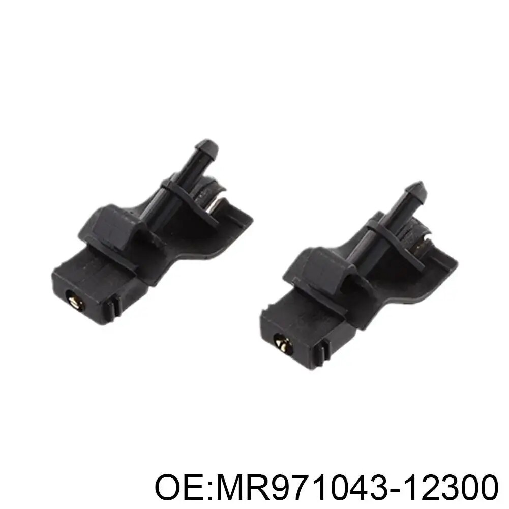 

Форсунка омывателя лобового стекла для Mitsubishi Outlander 3 GF GG ZJ ZK ZL 12-20 MR971043- J8X3, 2 шт.