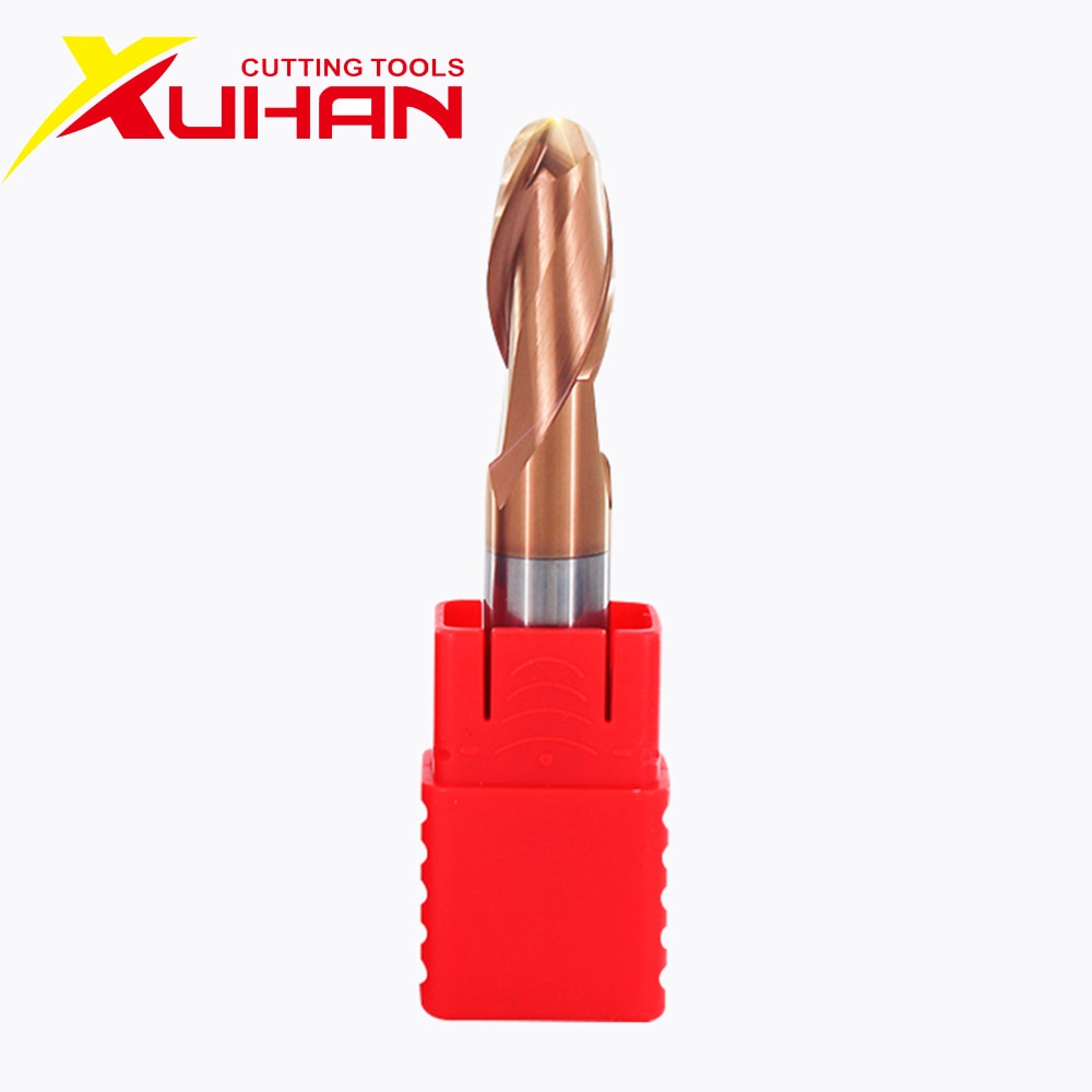 

Концевые фрезы XUHAN CUTTING TOOLS твердосплавные R3 R4 R5 R6 150 мм