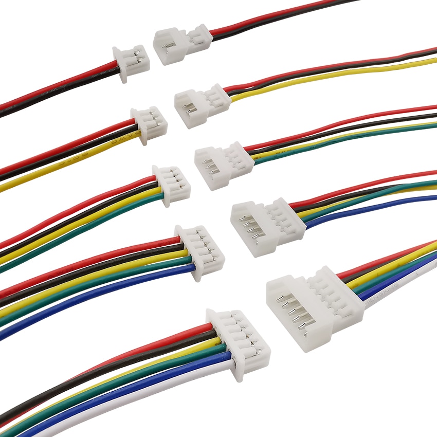 

ALLiSHOP JST 1,25MM разъемы 2P 3P 4P 5P 6P