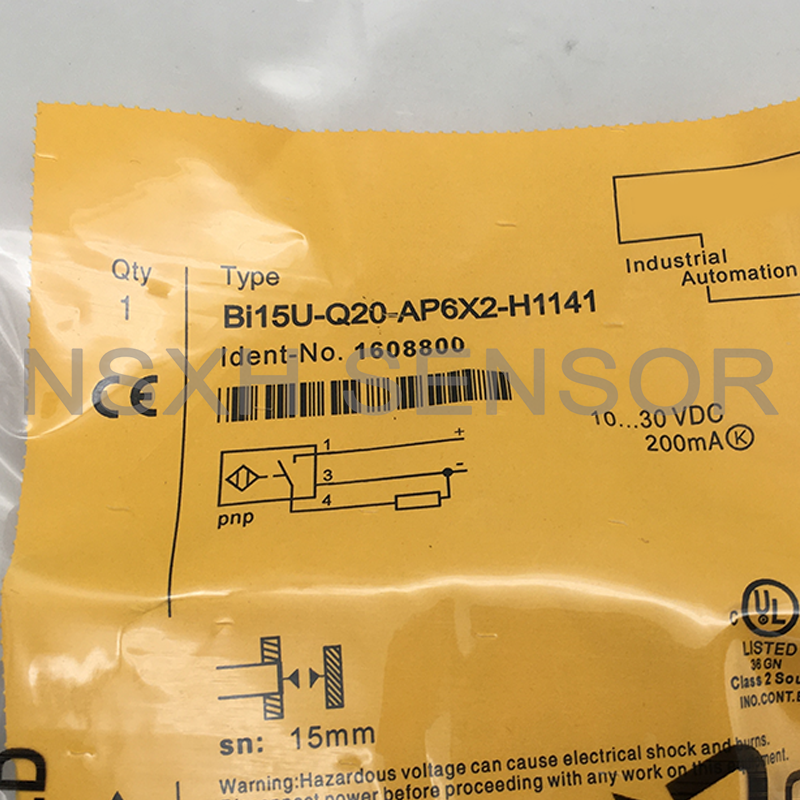 

Новый датчик переключения BI15U-Q20-AP6X2-H1141 BI15U-Q20-AN6X2-H1141
