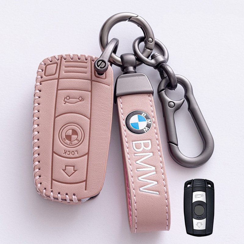 

Чехол для дистанционного ключа из искусственной кожи для BMW E90 E60 E70 E87 3 5 6 серии M3 M5 X1 X5 X6 Z4 E71 E72 E88 E89 E91 E92 Аксессуары