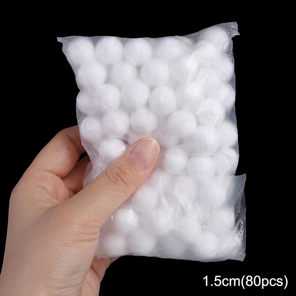 

Белые мини шары из пенопласта 6 шт
