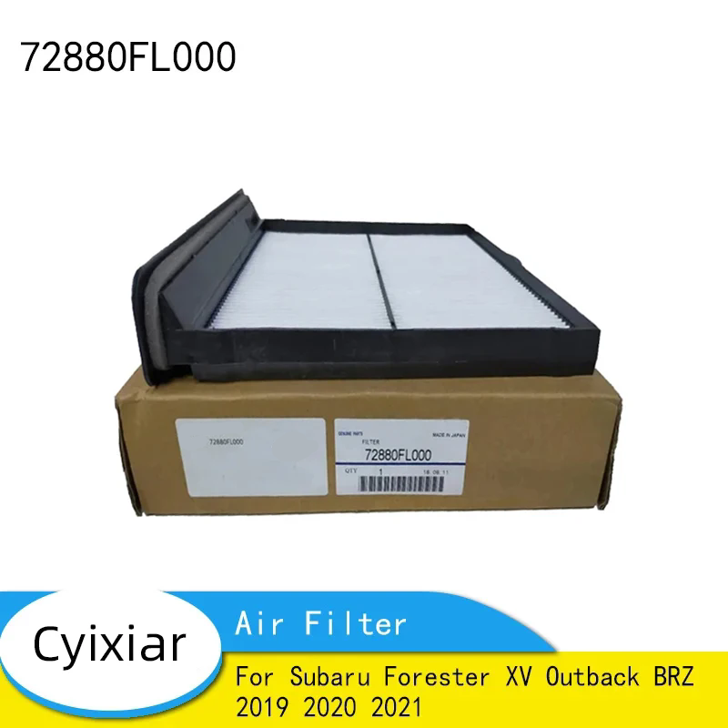 

Новый оригинальный воздушный фильтр OEM 72880FL000 для Subaru Forester XV Outback BRZ 2019 2020 2021
