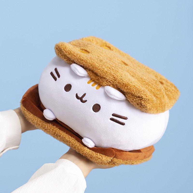 

Мягкая плюшевая подушка Cartoon Cookie Cat