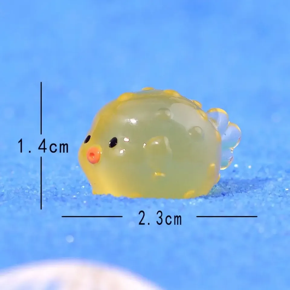 

Светящиеся морские животные из канифоли