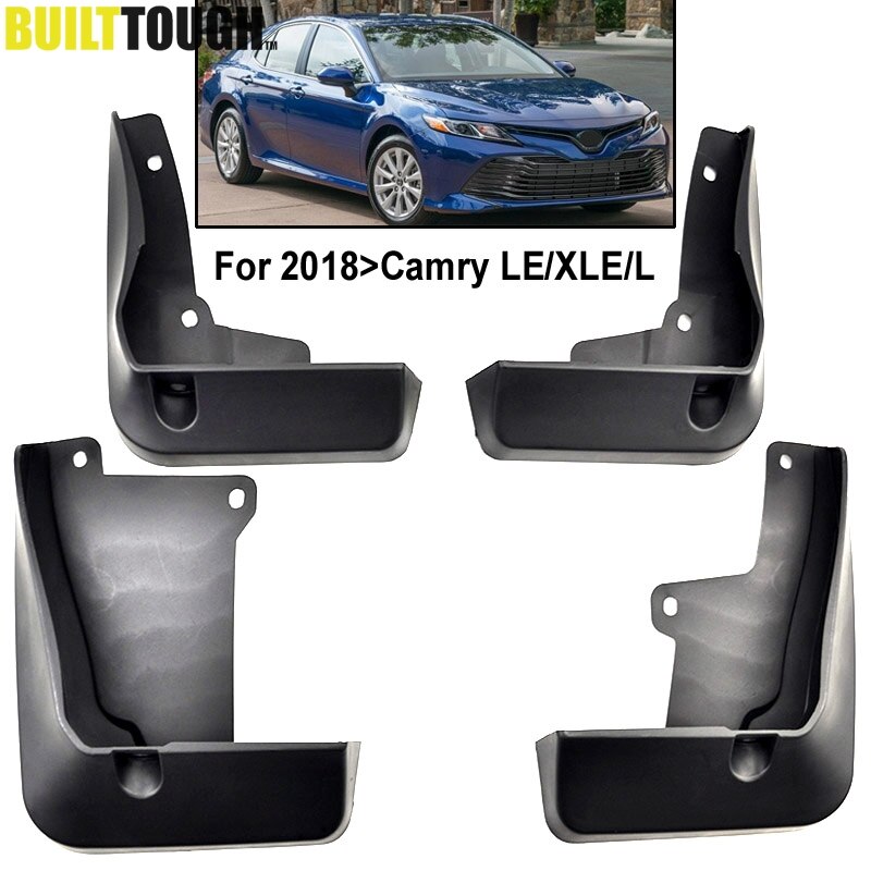 

Комплект литых автомобильных брызговиков для Toyota Camry 2018 2019 Base LE XLE XV70, брызговики, грязеотталкивающее средство, Стайлинг