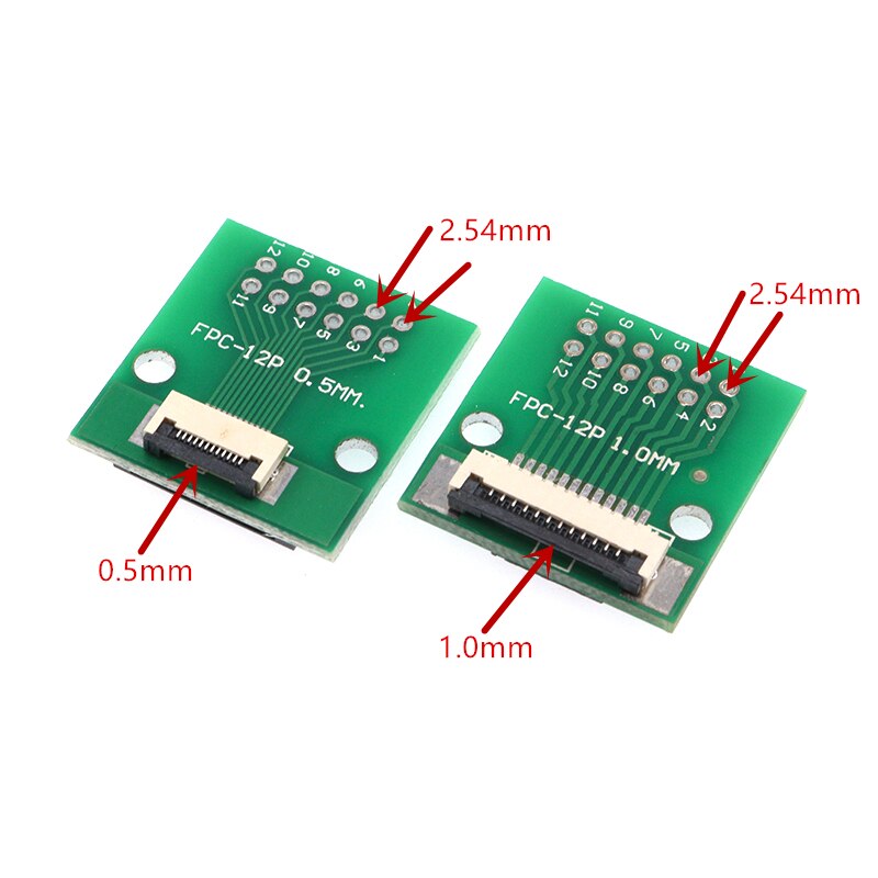 

Адаптер платы FPC/FFC 0.5/1.0 мм до 2.54 мм