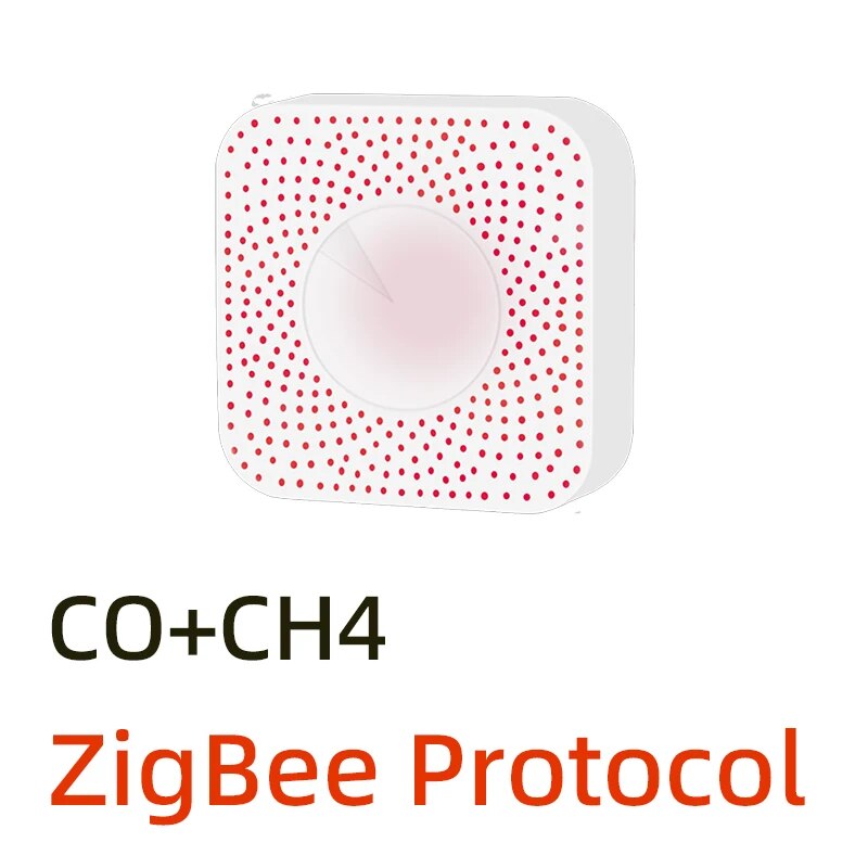 

Датчик утечки газа и угарного газа Tuya Smart Zigbee DCR-CHCO