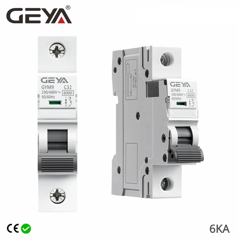 

Автоматический выключатель GEYA GYM9 6A-63A