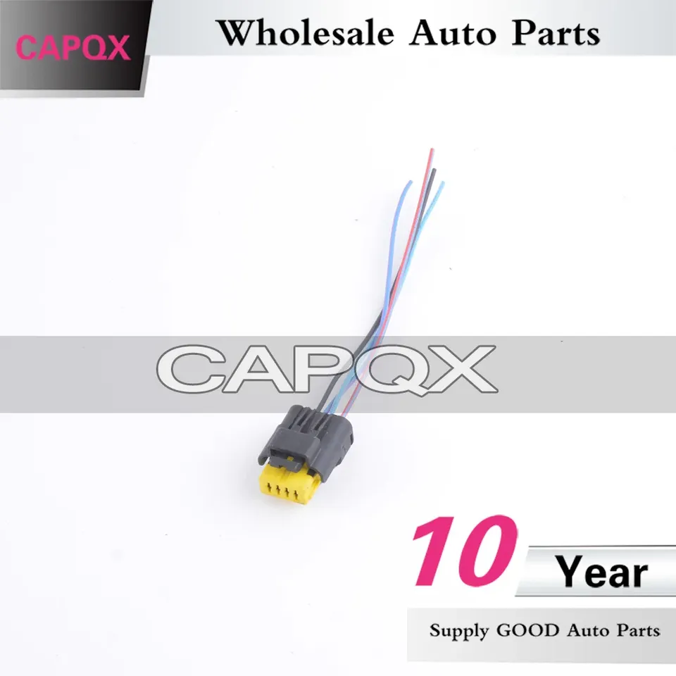

CAPQX 4-контактный задний фонарь для Nissan Qashqai 2008-2012, разъем для лампы заднего фонаря, лампа стоп-сигнасветильник, разъем для подключения