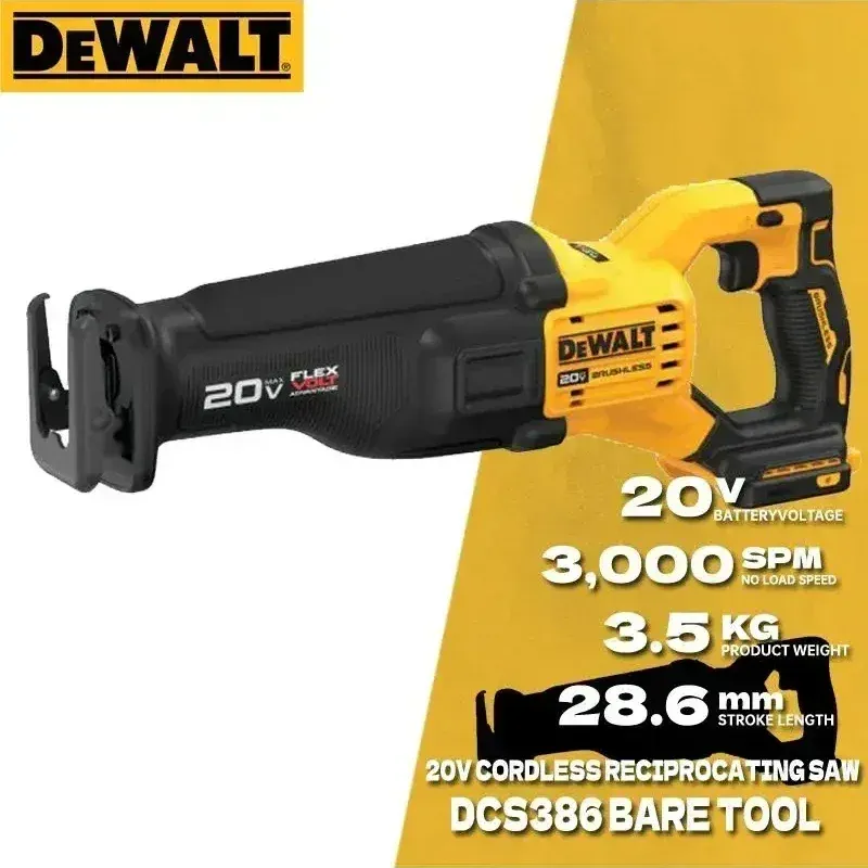 

DEWALT Аккумуляторная сабельная пила FLEXVOLT Advantage DCS386