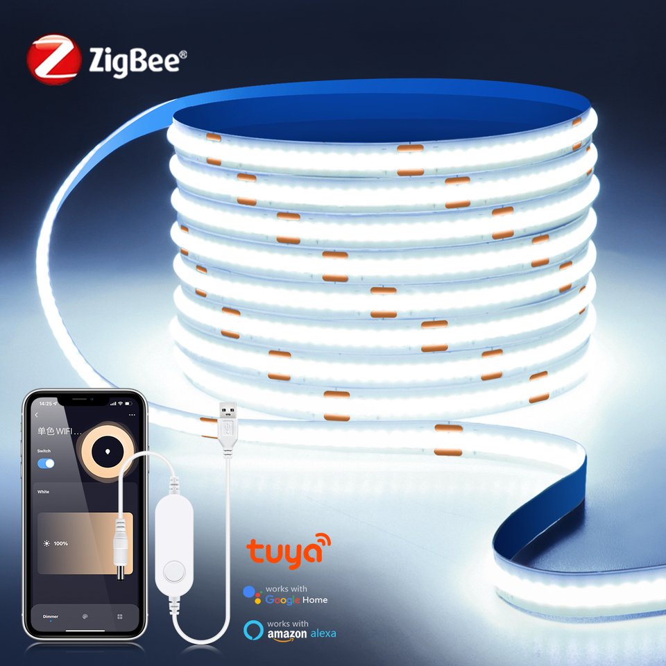 

Lcamaw Светодиодная лента Zigbee 3.0 белая