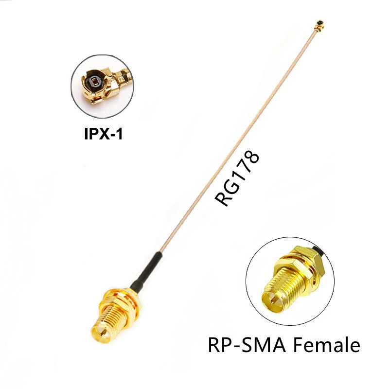 

Перемычка Tinymons IPX1-SMA 50 Ом 5 см