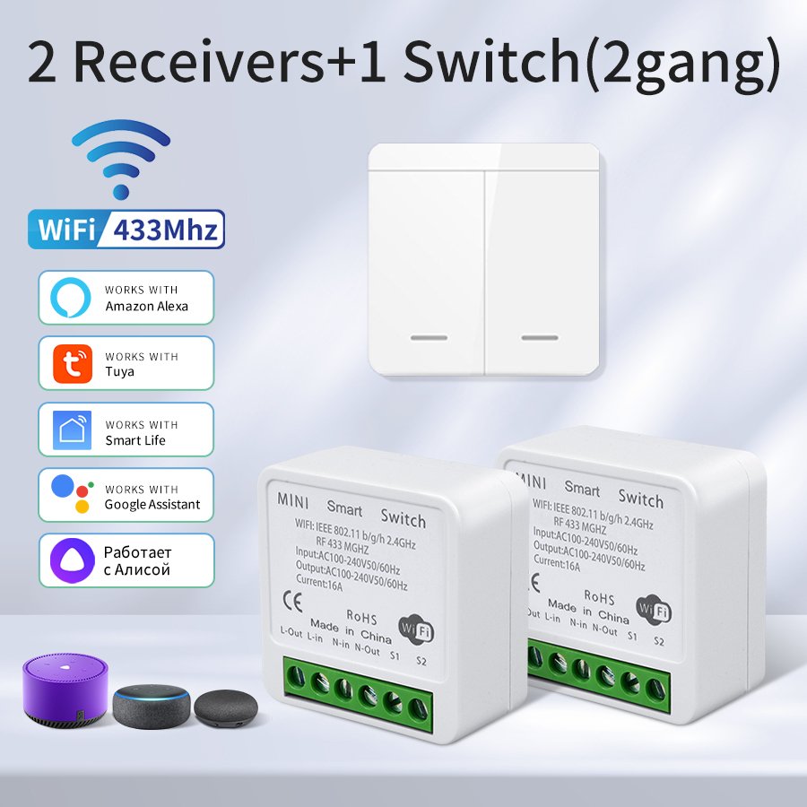 

Умный Wi-Fi модуль переключателя