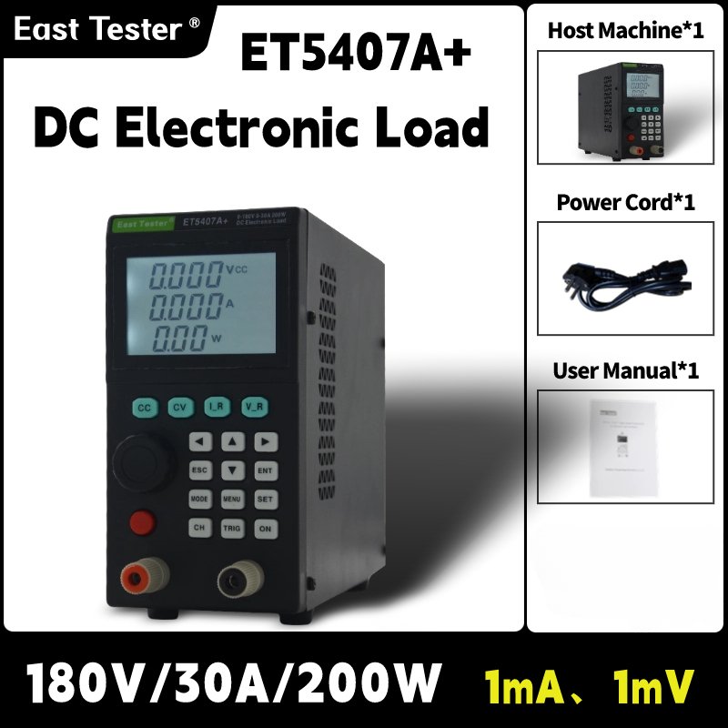 

Программируемый тестер нагрузки постоянного тока ET5406A+/ET5407A+