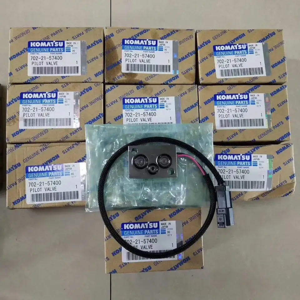 

702-21-57400 7022157400 Для KOMATSU PC200-7 PC220 240 260-7 PC200-8 ЭЛЕКТРОННЫЙ КЛАПАН Гидравлический насос Электромагнитный клапан