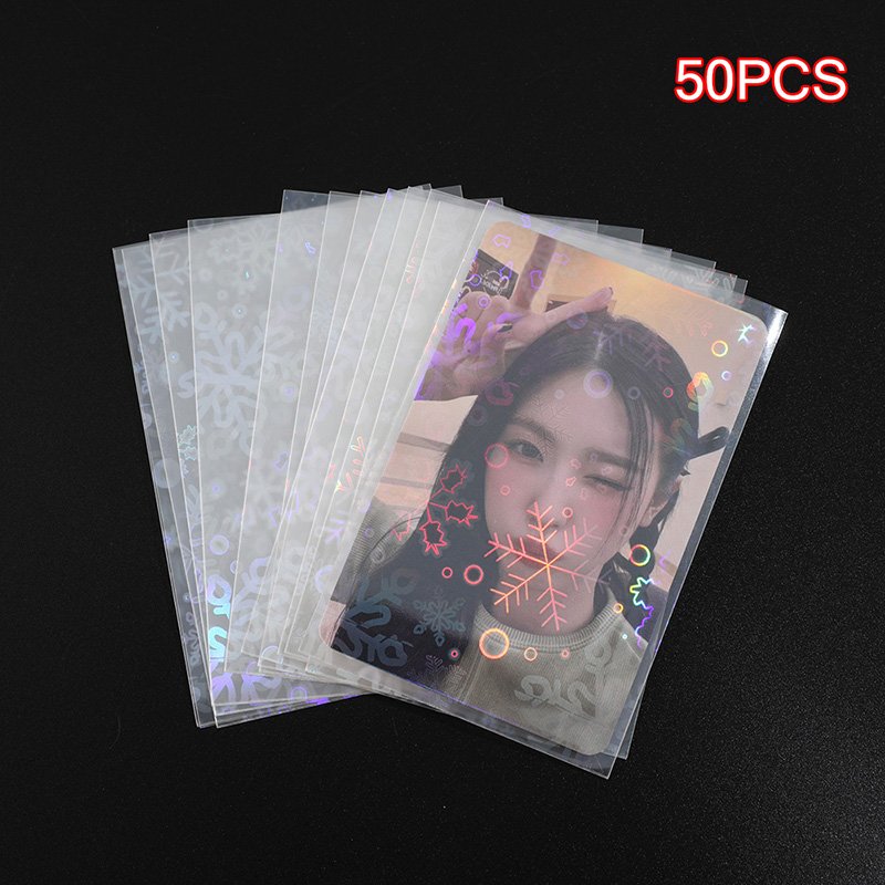 

Защитные чехлы для фотокарт Glitter Love Heart 50 шт