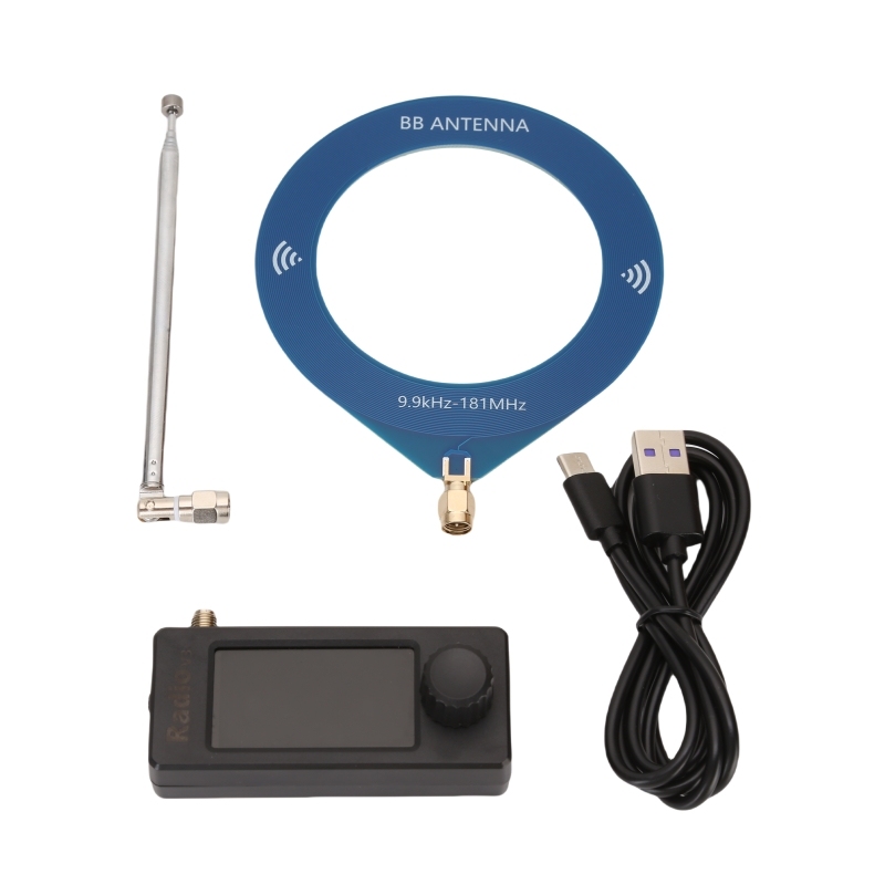 

Новый карманный мини-радио ATS mini V3 SI4732 LSB USB AM FM ESP32-S3, вседиапазонный радиоприемник Hi-Z, усилитель для наушников, чехол из АБС-пластика