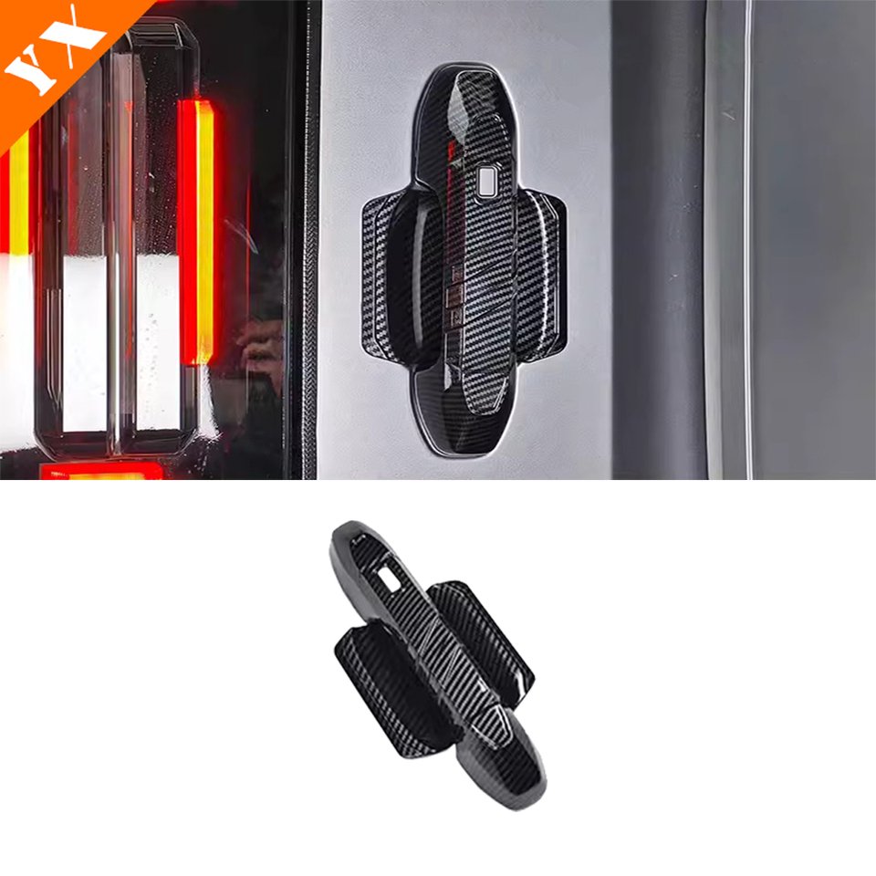 

Для Chery Jetour T2 Traveler 2023-2024 углеродное пластик дверная ручка чаша протектор окна автомобиля перила декоративная крышка набор отделки
