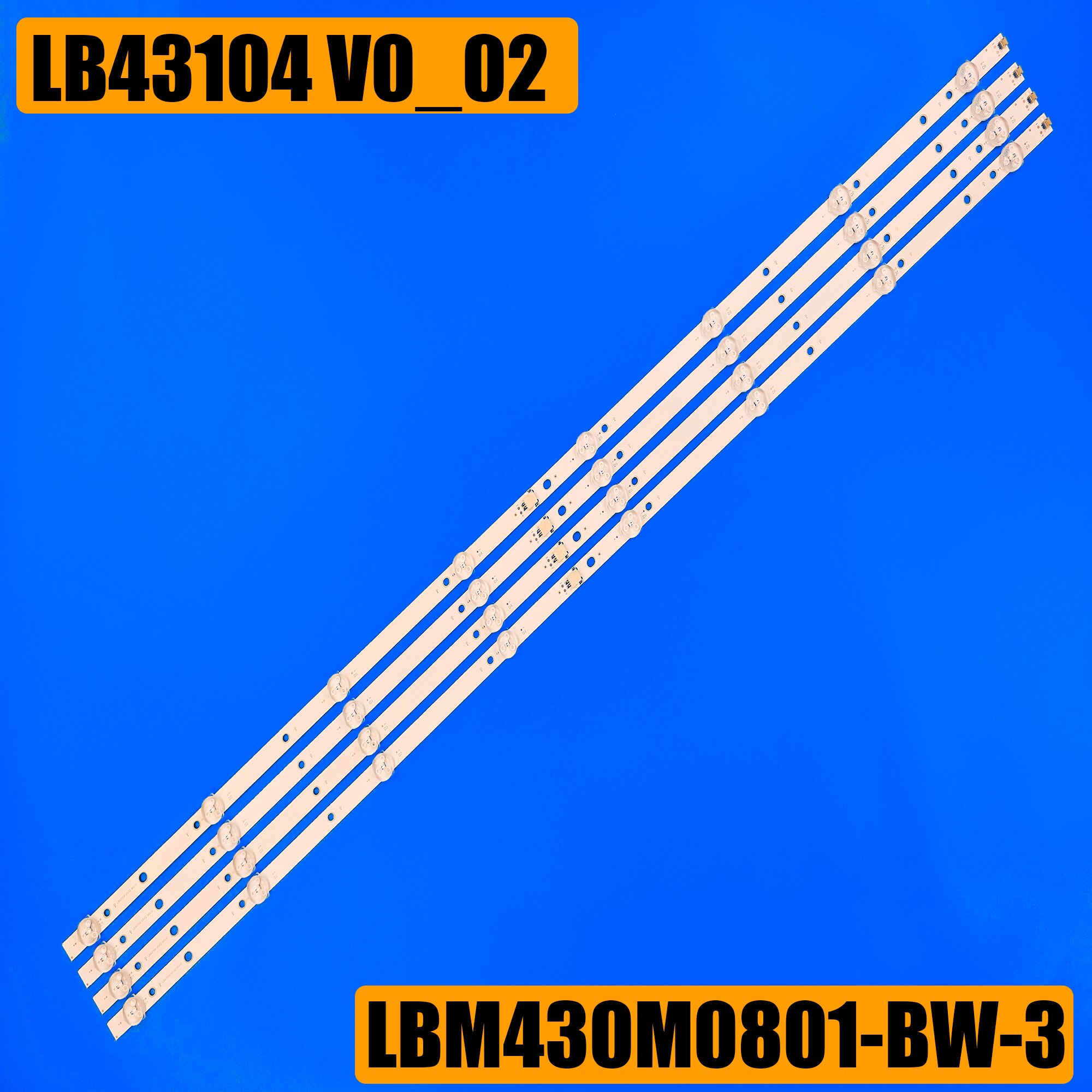 

Светодиодная подсветка LB43104 V0_02 для 43PUS6704 43PUS6804 43PUS6814/12 43PUS6400 43PUS6262/12 43PUS6162
