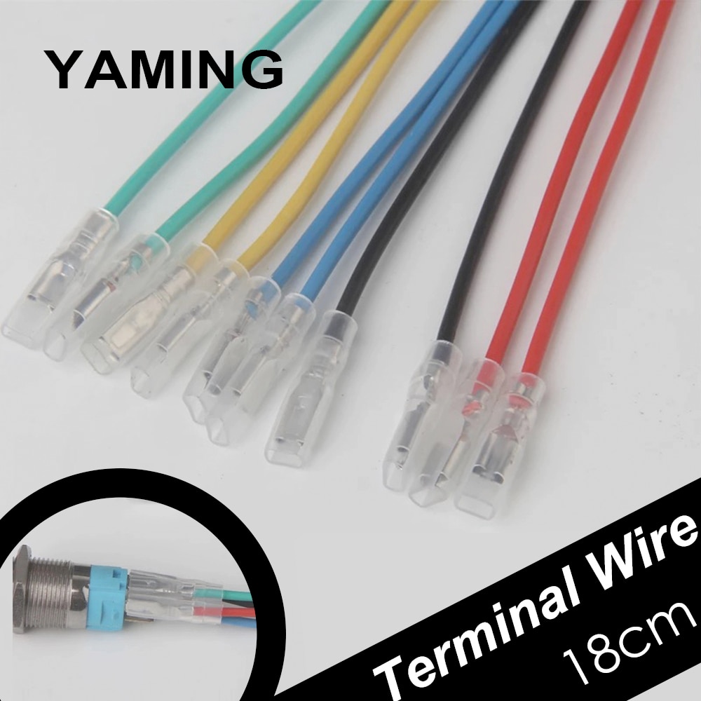 

Разъемы пружинные 2,8 мм SBLSBR 18mm Terminal Wire Package 10pcs