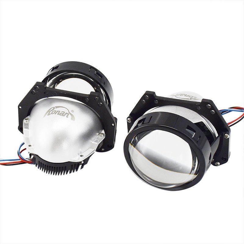 

Ronan 3,0 Bi LED Линза Проектора Универсальная Белая 6000LUX Высокая Мощность 90 Вт G5 Стиль Модификации Автомобильных Фар