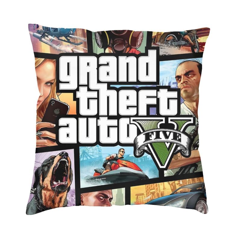 

Чехол для подушки Grand Theft Auto