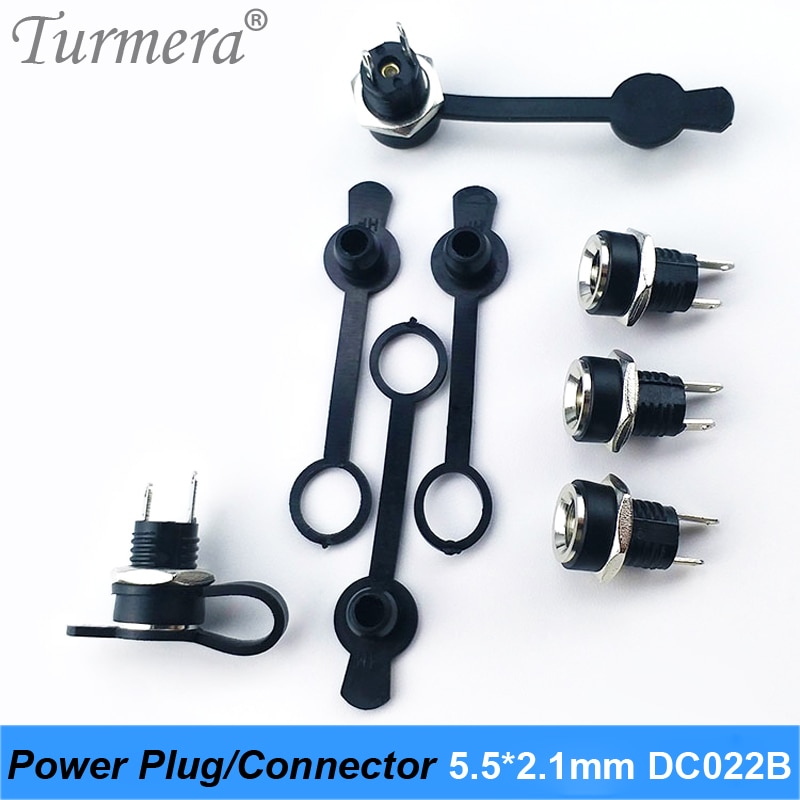 

Разъемы питания Turmera DC022B 5,5х2,1 мм, 5 шт.