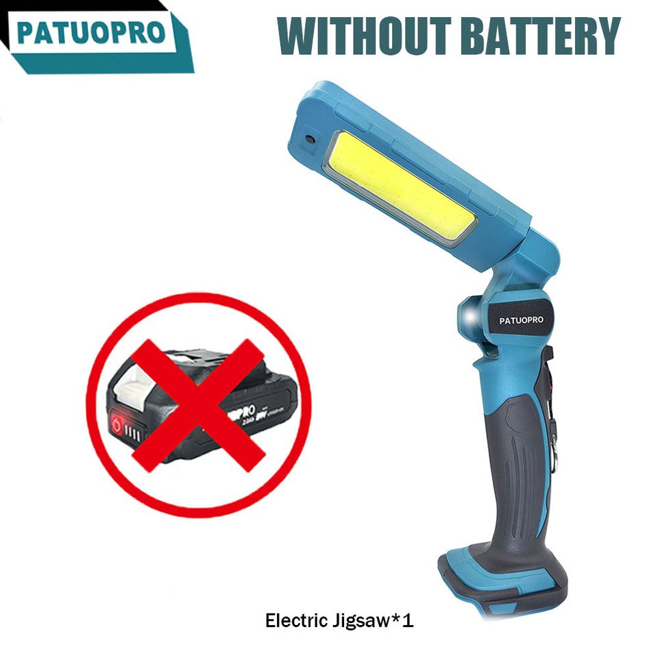 

PATUOPRO Беспроводной светодиодный фонарик для Makita 18В