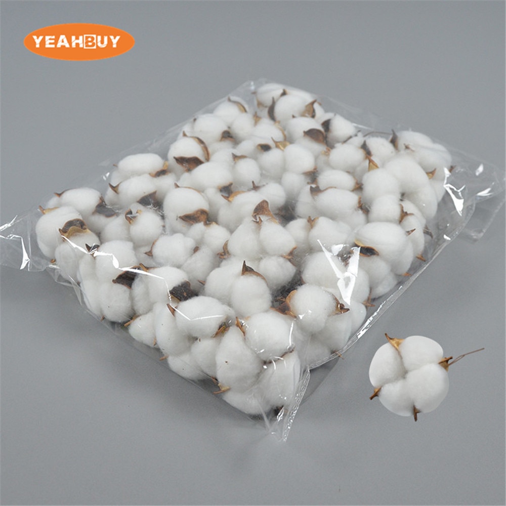 

Искусственные хлопковые цветы YEAHBUY 80 шт.