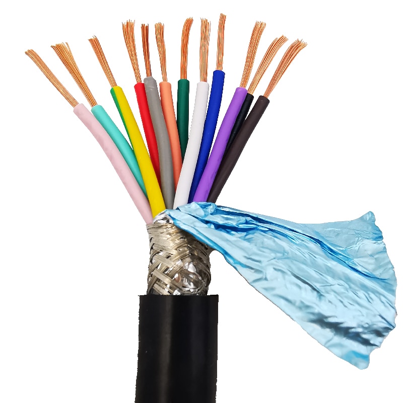 

Экранированный кабель meciki медный 2-24 core 26-18 AWG
