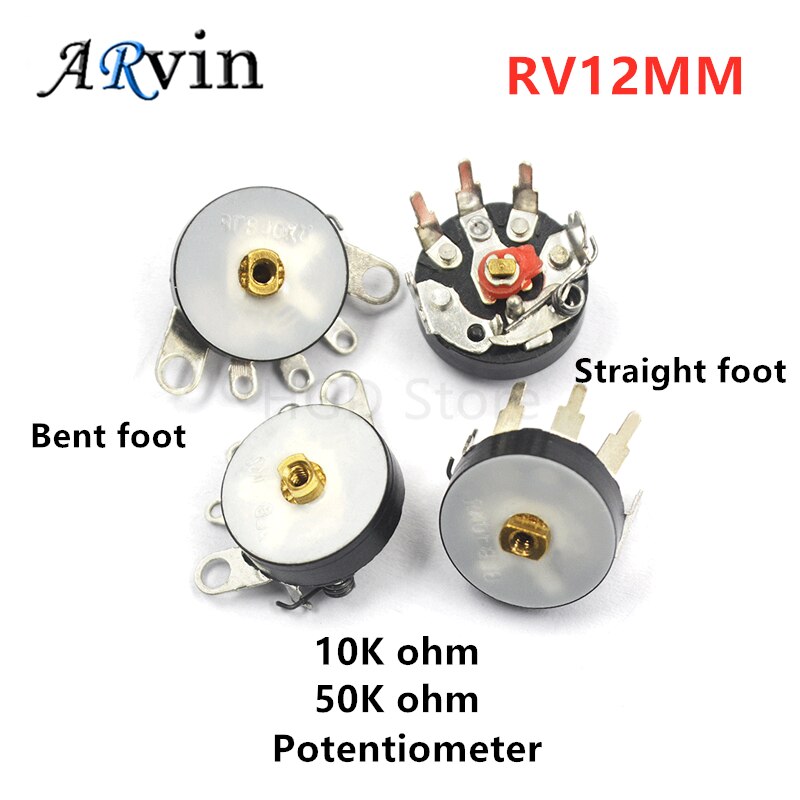 

Потенциометры RV12MM 10 шт.