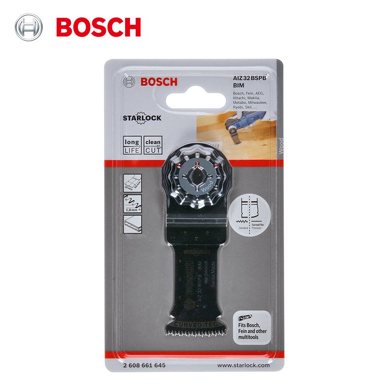 

Лезвие для резки дерева и металла Bosch Starlock