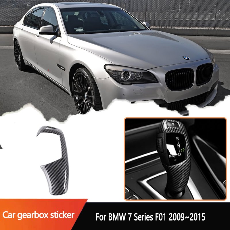 

Для BMW 7 серии F01 F02 F03 F04 MK5 2009 ~ 2015 2010 Автомобильная отделка из углеродного волокна с текстурой панели переключения передач, рамка, крышка ручки переключения передач