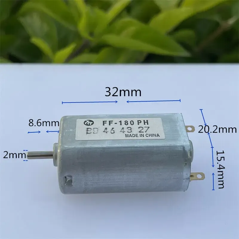 

Mabuchi FF-180PH-2852 мини двигатель DC 2.4-3.7V