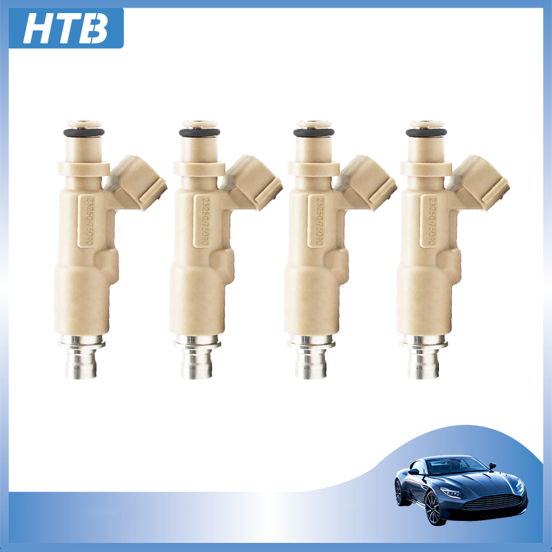 

4x топливный инжектор 23250-75090 23209-75090 для автомобилей Toyota Coaster Land Cruiser Prado 3RZFE 23209-79145 2325075090