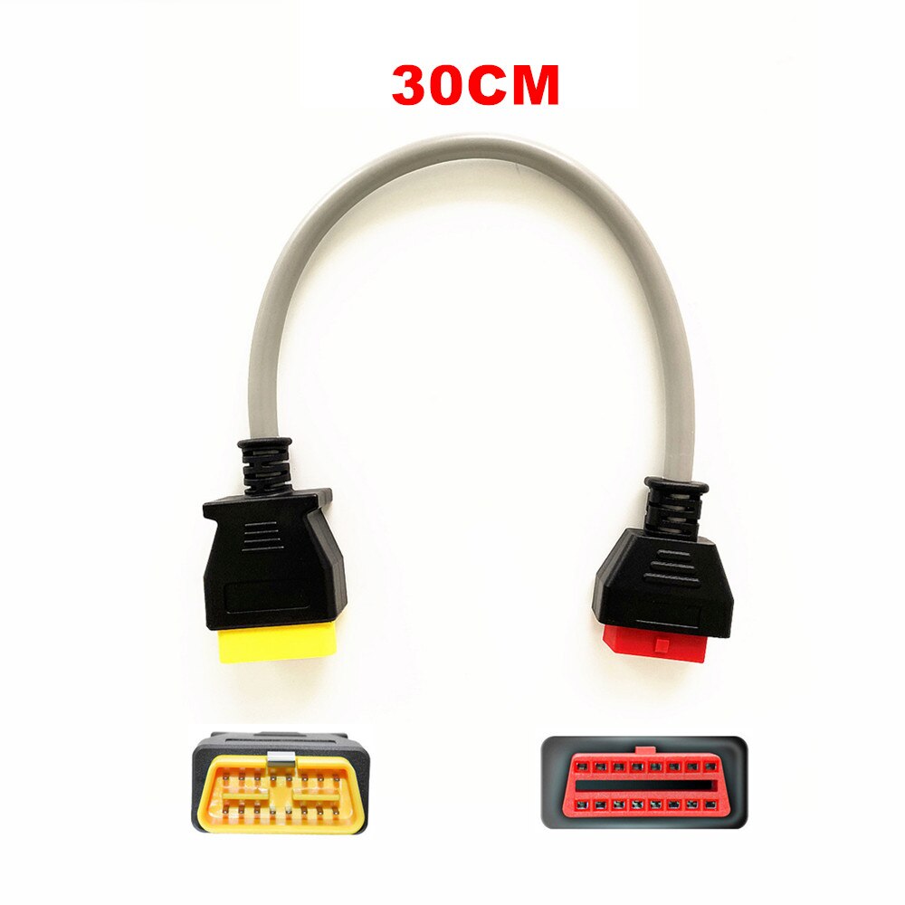 

OBD 2 Extension Cable OBD2 16Pin Male to Female Plug Extension Cord 30CM 50CM Cable Extend OBD2 Car Diagnostic interface Adapter